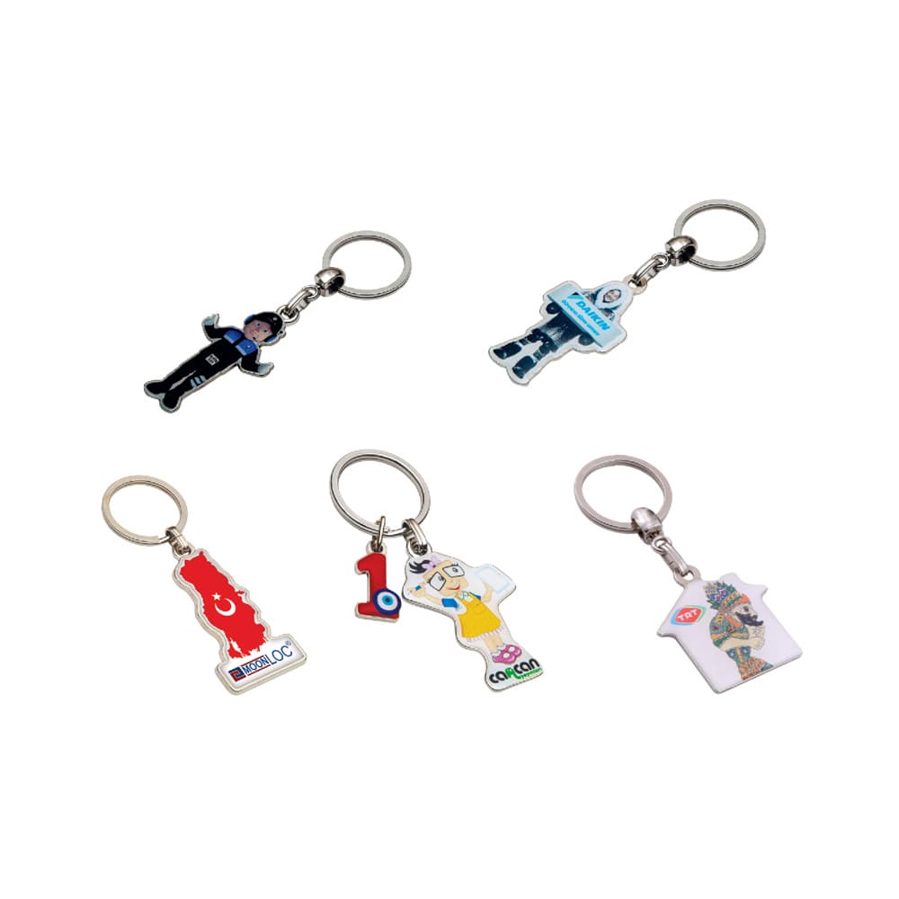 Metal Plasto Anahtarlık